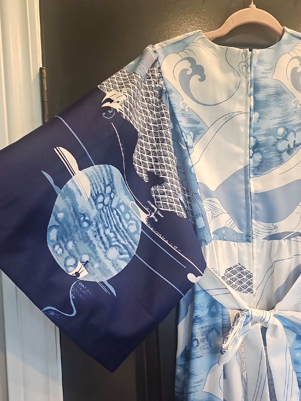 McLnerny Vintage Caftan Maxi Kimono Sleeve Dress - Picture 7 of 11